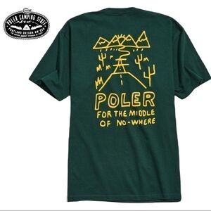 NEW Poler No-Where Graphic Men's Tee Shirt T-Shirt M XL